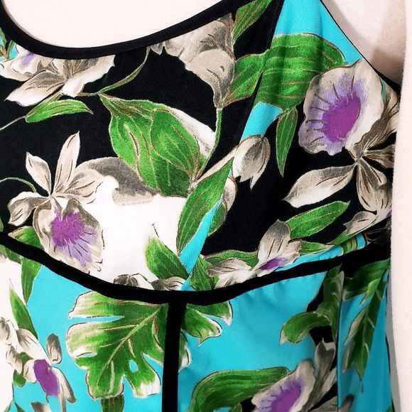 Cache Floral Cami with Piping NWT - Picture 3 of 6